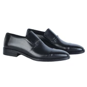 Pierre Cardin 120460 Exclusıve Siyah Deri Erkek Klasik Ayakkabı - 1