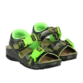 Poliva 5505 Haki Cırtlı Yazlık Erkek Çocuk Sandalet Ayakkabı thumbnail 2