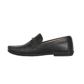 Balayk 022 Siyah Lz %100 Deri Yazlık Erkek Klasik Loafer Ayakkabı - 3