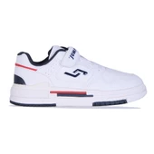 Jump 30061 Beyaz Cırtlı Erkek Çocuk Sneaker Spor Ayakkabı - 1
