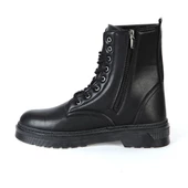 Wanetti Z.901 Kürklü Kışlık Kadın Düz Bot thumbnail 7