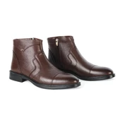 Crısso B443 Kauçuk %100 Deri Erkek Bot Ayakkabı thumbnail 5