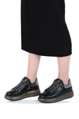 Kuum London K831126-A Siyah Kadın Sneaker Ayakkabı thumbnail 3