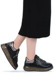 Kuum London K831126-A Siyah Kadın Sneaker Ayakkabı thumbnail 1