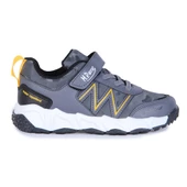 Mp 242-3331Ft Füme-Sarı Cırtlı Erkek Çocuk Spor Ayakkabı thumbnail 1