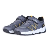 Mp 242-3331Ft Füme-Sarı Cırtlı Erkek Çocuk Spor Ayakkabı thumbnail 3