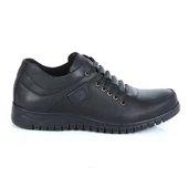 Dropland 3330 Siyah Grezor %100 Deri Kışlık Erkek Casual Ayakkabı - 2