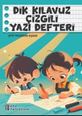 1.Sınıf Dik Temel Harflerle Kılavuz Çizgili Yazı Defteri Orta Boy - 3 Adet - 2