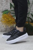 Kinetix Adexa Pu W Siyah Beyaz Hafif Rahat Orijinal Ürün Sneaker Kadın Ayakkabı - 3
