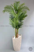 BİÇİÇEK   Yapay Areka Palmiyesi 250 cm lux dış mekan saksıda thumbnail 9