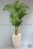 BİÇİÇEK   Yapay Areka Palmiyesi 250 cm lux dış mekan saksıda thumbnail 11