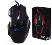 Piranha X7 Gaming Mouse Kumaş Kablo 7 Tuşlu Oyuncu Mouse 8698720989815 - 2
