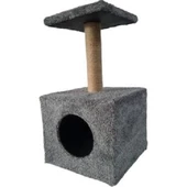 Has Ahşap Yuvalıklı Oturaklı Kedi Tırmalama - 1