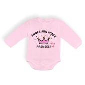Annesinin Minik Prensesi Çıtçıtlı Body MNK0613 - 6