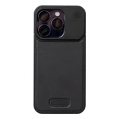 Gpack Apple iPhone 14 Pro Max Kılıf Magsafeli Mekanizmalı Koku Hazneli Mostar Kapak - 1