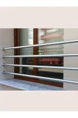 Kamataş   Alüminyum Pencere Korkuluk Çocuk Emniyet Korkuluk Fransız Pencere 150Cm - 1