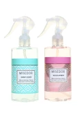 MİSEDOR 2 Li Set Gold Amber Ve Saray Çiçeği Oda Kokusu Ve Çamaşır Spreyi 330 ml - 1