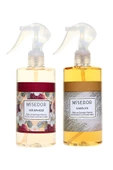 MİSEDOR 2 Li Set Gül Bahçesi Ve Vanilya Oda Kokusu Ve Çamaşır Spreyi 330 ml - 1