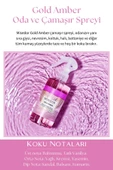 MİSEDOR 2 Li Set Gold Amber Ve Gül Bahçesi Oda Kokusu Ve Çamaşır Spreyi 330 ml - 3