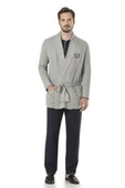 Pierre Cardin 5595 GRİ  Damatlık Ropteşambr 5 Li Pijama Set - 1