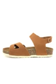 Unisex Çocuk Lacivert Hakiki Deri Ortopedik Sandalet - 8