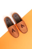 Çocuk Taba Yumuşak Loafer Ayakkabı - 3