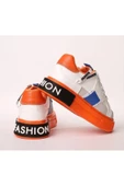 Çocuk Kalın Taban Anatomik Fermuarlı Sneaker Spor Ayakkabı - 8