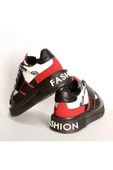 Çocuk Kalın Taban Anatomik Fermuarlı Sneaker Spor Ayakkabı - 4