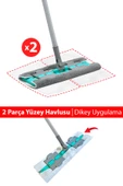 SMARTER MAGIC YEDEK MOP 3 ADET PASPAS TEMİZLİK SETİ MANDALLI YER YÜZEY TEMİZLİK HAVLUSU BEZİ UYUMLU - 2