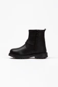 Unisex Hakiki Deri Fermuarlı Bot - 3