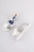 Kız Çocuk Elsa - Barbie Cırtlı Sandalet - 9