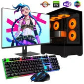 Ryzen5 5600 16GB 480SSD 12GB RTX3060 27" Mon. Oyun Bilgisayarı - 1