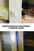 Sensörlü LED Dolap İçi Işık – Otomatik Hareket Algılayıcı, Manyetik Yapışkanlı Spot LED Aydınlatma - 4