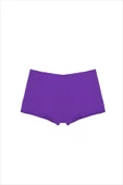 Mor mini tayt & Havuz ve deniz şortu & Bikini altı - 3