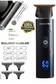 Gold Tech Ultra Güçlü Saç Sakal Traş Makinesi 6500 Mrp Motor Hızı Gt-901 - 1