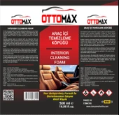 Ottomax Oto Temizlik Köpüğü 500 Ml Detay Temizlik Spreyi - 2