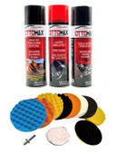 OTTOMAX 14 Parça Pasta Cila Sünger Seti Motor Temizleme Lastik-Jant Parlatma Araç Temizlik Seti - 1