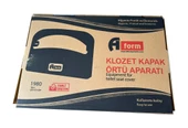 A Form Klozet Kapak Örtüsü Dispenseri Aparatı - 40x5x29 Cm. - Beyaz - Plastik - Duvara Monte thumbnail 1