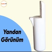Kapsül Bohem Mobilya Kanepe Tv Ünitesi Koltuk Konsol Yükseltici Ayağı Ayakları Mat Beyaz 15 cm 4 Adet - 3