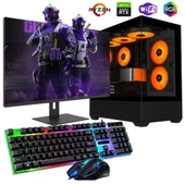 Ryzen5 5600 16GB 1TB M2 12GB RTX3060 27" Mon. Oyun Bilgisayarı thumbnail 1