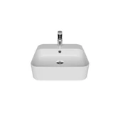 CREAVİT Loop Kare Çanak Lavabo 45 cm LP046 - 1