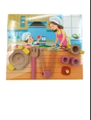 Minik Şeflerin Mutfağı: Minyatür Ahşap Oyuncak Çay Kek Ocak Seti! - 2