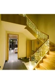 8 Fonksiyonlu Saçak Led Sarkıt Led Eklenebilir Led Süsleme Led Peri Led Işık Yılbaşı Işık (4 METRE) - 6