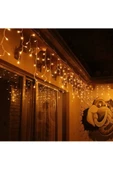 8 Fonksiyonlu Saçak Led Sarkıt Led Eklenebilir Led Süsleme Led Peri Led Işık Yılbaşı Işık (4 METRE) - 1