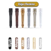 Erva Plastik 4 Adet Sehpa Ayağı 46 cm Siyah Renk Orta Ayak Zigon Sehpa Mobilya Masa Ayakları Siyah - 6