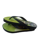 Parmak Arası Unisex Çocuk Terlik / Renk-Yeşil - 3