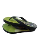 Parmak Arası Unisex Çocuk Terlik / Renk-Yeşil - 4