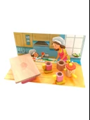 Masalsı Bir Çay Partisi: Ahşap Minyatür Oyuncak Çay Seti! - 3