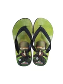 Parmak Arası Unisex Çocuk Terlik / Renk-Yeşil - 1