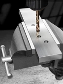 Germany Style Dönerli ProX Çelik Kol 80 Mm Dövme Çelik Sabit Tezgah Mengenesi - 2